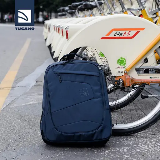 Міський рюкзак Tucano Lato 17`/Blue (BLABK-B) - фото 9
