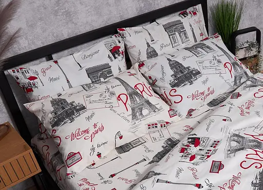 Набор наволочек Moon&Star Бязь Gold Люкс Paris 70х70 см 2 шт - фото 3