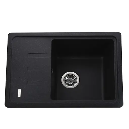Гранитная мойка Globus Lux Mono графит 620x435мм-А0001 000022399, Графит - фото 1