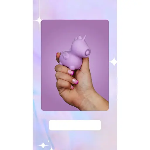 Вібратор з пульсацією Unihorn - Karma Lilac - фото 7