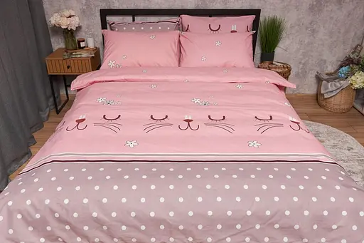 Підковдра Moon&Star Бязь Gold Люкс Hares Полуторна 143x210 см - фото 2