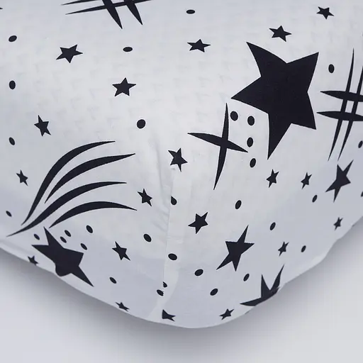 Простирадло на резинці Moon&Star Cosmos Ranforce Elite Gold 120х190х20 см - фото 1