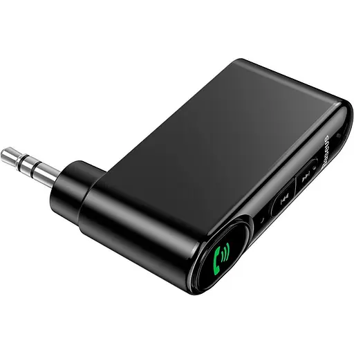 Bluetooth аудіо адаптер Baseus BSBA-02 AUX Wireless Audio Receiver Black (WXQY010001) [98163] - фото 3