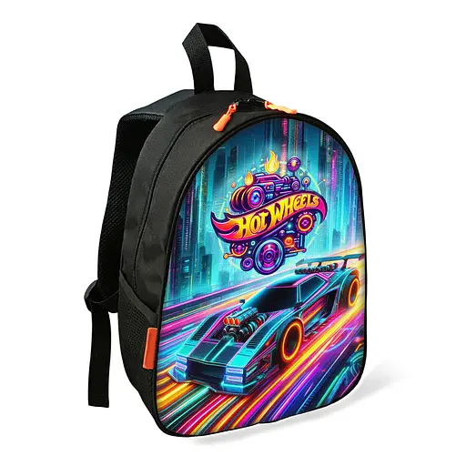 Рюкзак детский Хот Уилс / Hot Wheels школьный/городской 34х27х13 см для мальчика (02675)