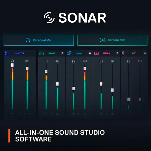 Мікрофон SteelSeries Alias RGB USB Black (61601) - фото 10