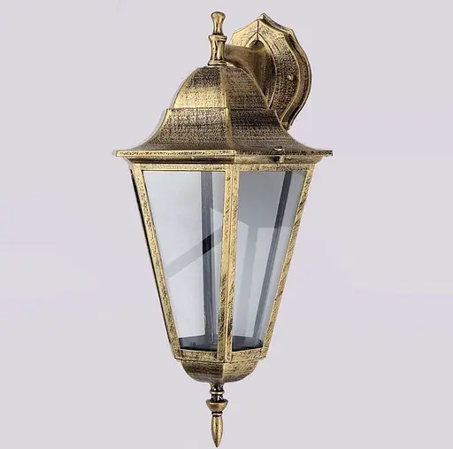 Настінний вуличний ліхтар у корпусі 40 см | Line F | Арт. 9029 BG W/M - фото 4