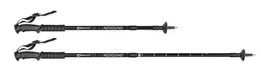 Трекінгові палиці Hop-Sport Nordend чорні - фото 3