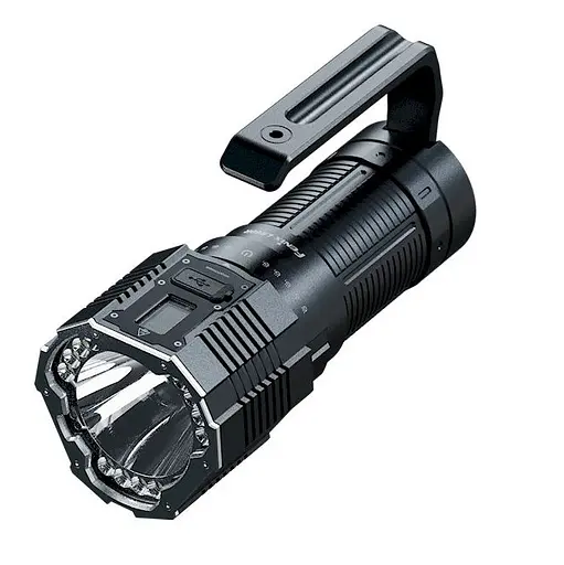 Суперпотужний пошуковий ручний ліхтар Fenix LR60R 21000лм Type-C (Чорний) - фото 2