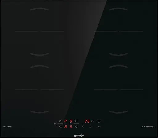 Варильна поверхня Gorenje індукційна, 60см, PowerBoost, TouchControl, чорний - фото 2