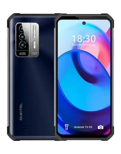 Смартфон Oulitel wp27 12/256gb Black Blue - фото 2