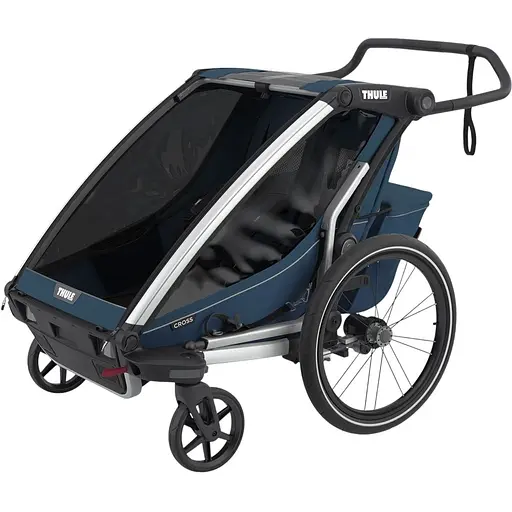 Дитяча коляска Thule Chariot Cross Double (Majolica Blue) (TH 10202023)