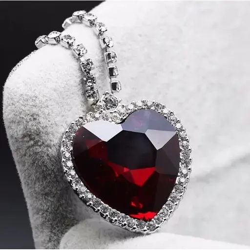 Кулон Серце Океану Титанік Titanic TТ 8.5 червоний.987 - фото 4