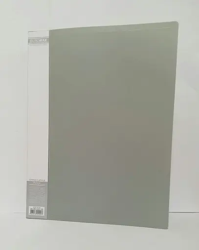 Папка пластикова зі швидкозшивачем, A4 BM.3407-99 BUROMAX (4823078952097) Сірий - фото 1