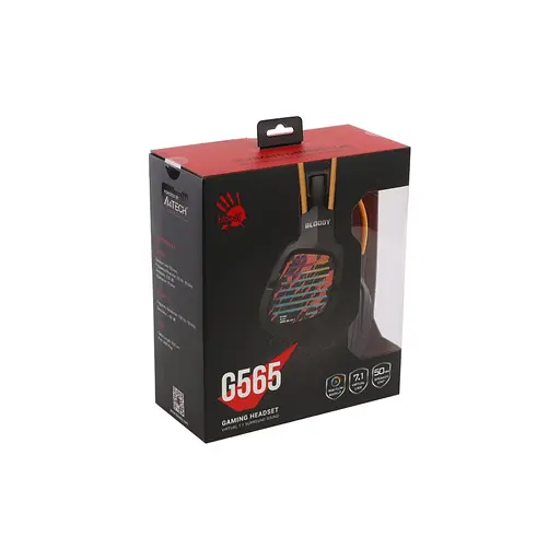 Навушники A4Tech Bloody G565 RGB Hi Fi 7.1 Black (4711421001960) - фото 7