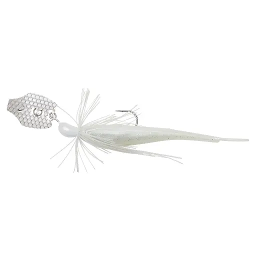 Чаттербейт Savage Gear Crazy Swim Jig 125 мм 14.5 g Sinking White Silver
