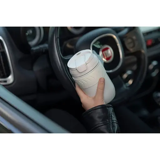 Термокружка Ardesto Cosy 400 мл нержавеющая сталь бежевый - фото 7