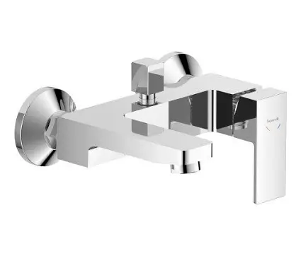 Змішувач для ванни чорний матовий Imprese Karlov f03207610AA Чорний матовий - фото 1