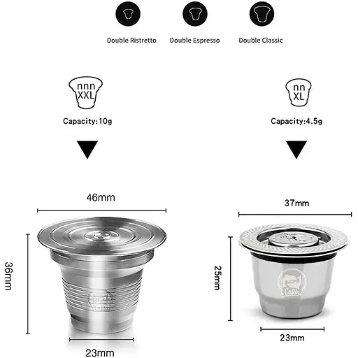 Капсула металлическая на кофеварку PHILIPS L'OR BARIST Sublime (LM9012/60) - фото 5