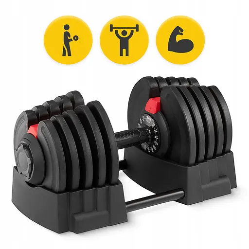 Набор штанга и гантели с регулируемым весом 4FIZJO 2 в 1 Premium 2.5-40 кг (P-5905973401975) - фото 2