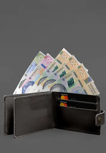 Кожаная обложка-портмоне для удостоверения участника боевых действий (УБД картонный документ) Темно-коричневая - фото 5