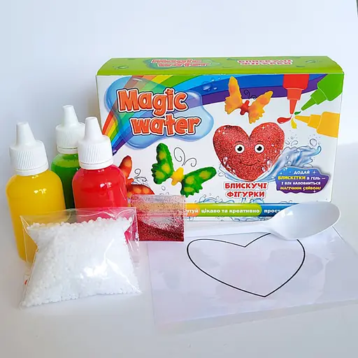 Набір для творчості "Magic water Блискучі фігурки" Macik MV6031-05 - фото 2