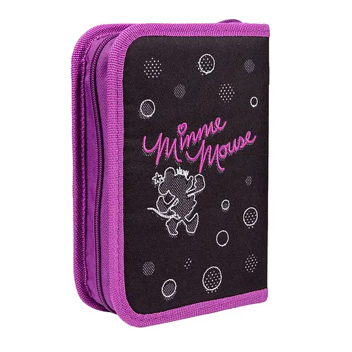 Шкільний пенал твердий Yes одинарний з двома клапанами HP-04 Minnie Mouse - фото 2