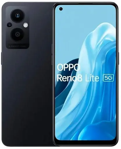 Смартфон Oppo Reno 8 Lite 5G 8/128GB Black (Global) - фото 1