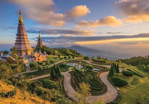 Пазли Парк Дойинтанон у Таїланді, 1500 елементів, С1500-03-07