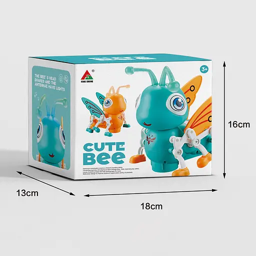 Музыкальная интерактивная пчелка, FW-2062A, интерактивная (в ассортименте) - фото 3
