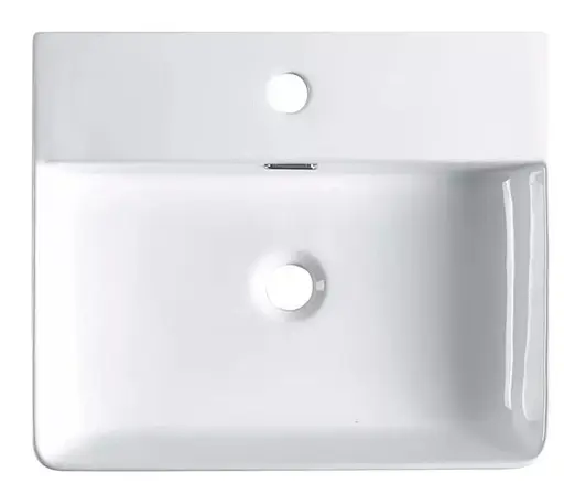 Умивальник Dusel Selena 505581W, Білий - фото 2