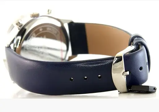 Мужские классические часы Skmei 9117 Silver Blue - фото 6