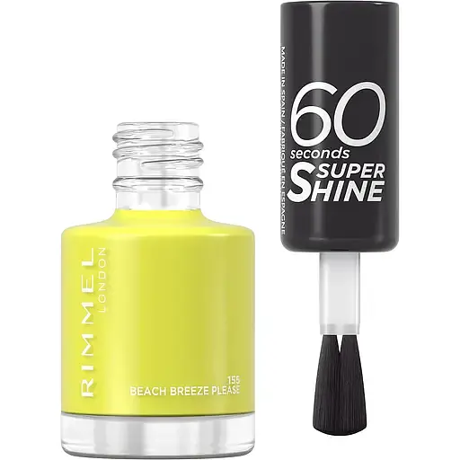 Лак для ногтей Rimmel 60 Seconds, тон 155 (Beach Breeze Please), 8 мл - фото 2