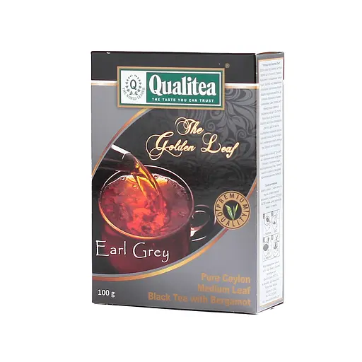 Чай Кволіті чорний середний лист з бергамотом Ерл Грей 100 г - фото 1