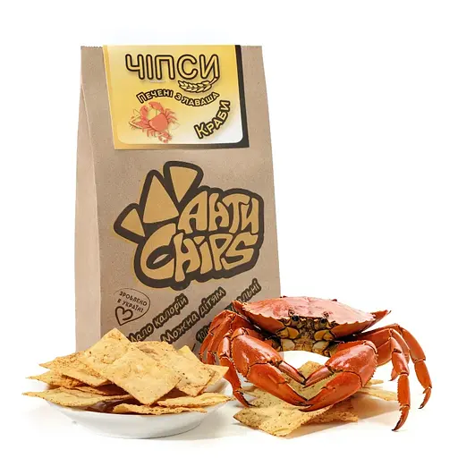 Чипси з лаваша АнтиЧіпси Краб 100 г - фото 3