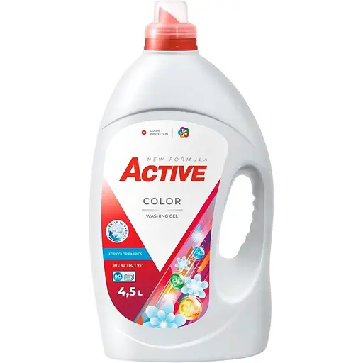 Гель для прання Active Color з ароматом свіжості 4.5 л