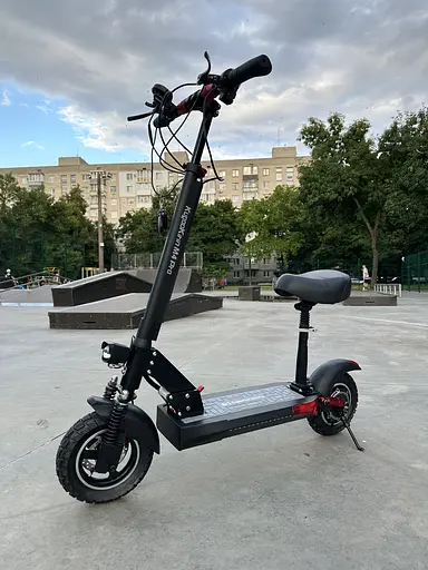 Электросамокат KUGOO Kirin M4 Pro 1000W 18Ah с сидением и усиленным аккумулятором и подсветкой - фото 8