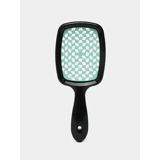 Щітка для волосся Janeke Superbrush Standard чорна з бірюзовим - фото 4