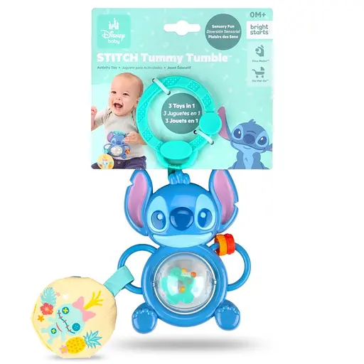 Іграшка-брязкальце Bright Starts Stitch Tummy Tumble - фото 2