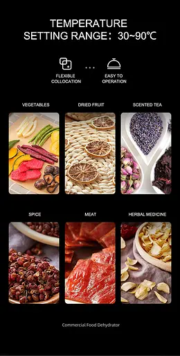 Дегідратор комерційний Tekhniko DH-32H-SS нержавіюча сталь (32 лотки) - фото 7