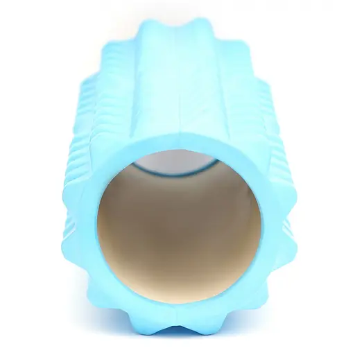 Масажний ролик Cornix EVA 33 x 14 см (валик, ролер) XR-0331 Sky Blue - фото 5