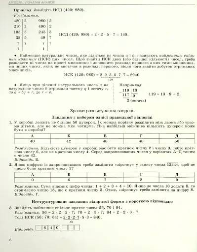 ЗНО. Математика. Довідник + Тести - фото 3