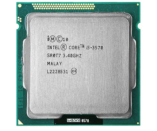 Процесор Intel Core i5 3570 (CM8063701093103) (Socket 1155, 4T, 3.8 ГГц, Tray) Б/в - фото 2