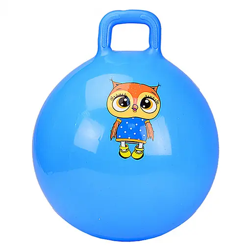 Мяч для фитнеса CB4502 в виде гири Светло-синий