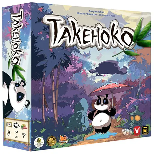 Настольная игра White Games&Geekach Games Такеноко. Юбилейное издание (Takenoko) (укр.) (GKCH014TK) - фото 1