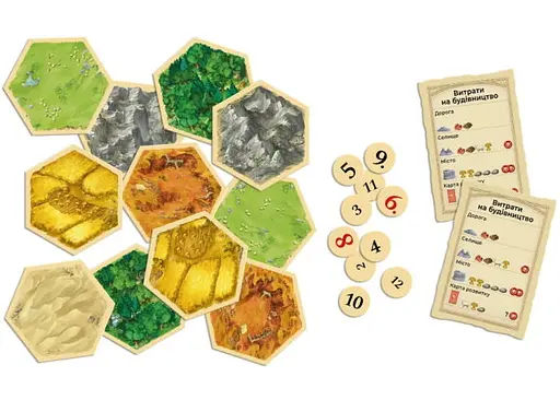Настольная игра Rozum Катан: Дополнение для 5-6 игроков (Catan: 5-6 Player Extension) (укр.) (R101UA) - фото 3