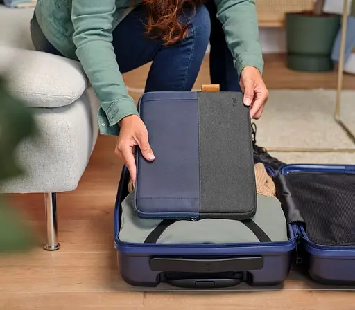 Чехол для ноутбука Lisboa Sleeve 13.3”, синий Trust teh0014394 - фото 5