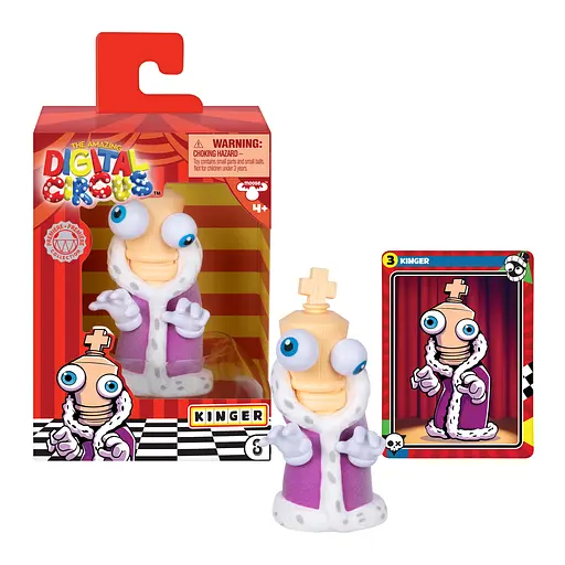 Коллекционная виниловая фигурка Amazing Digital Circus Kinger (124536) - фото 2