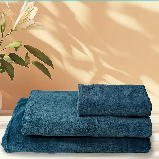 Рушник Versailles мікрофібра 50х90 см сапфіровий (146793) - фото 1