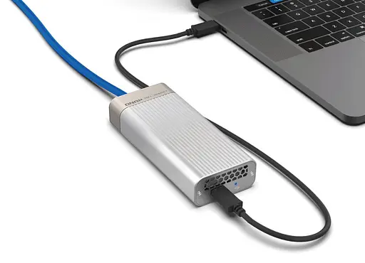 QNAP Адаптер USB 4 Thunderbolt 3/4 10GbE RJ45 - фото 3