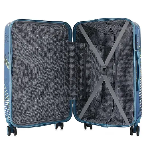 Чемодан Semi Line 24" M Blue Pattern (T5652-2) - фото 2